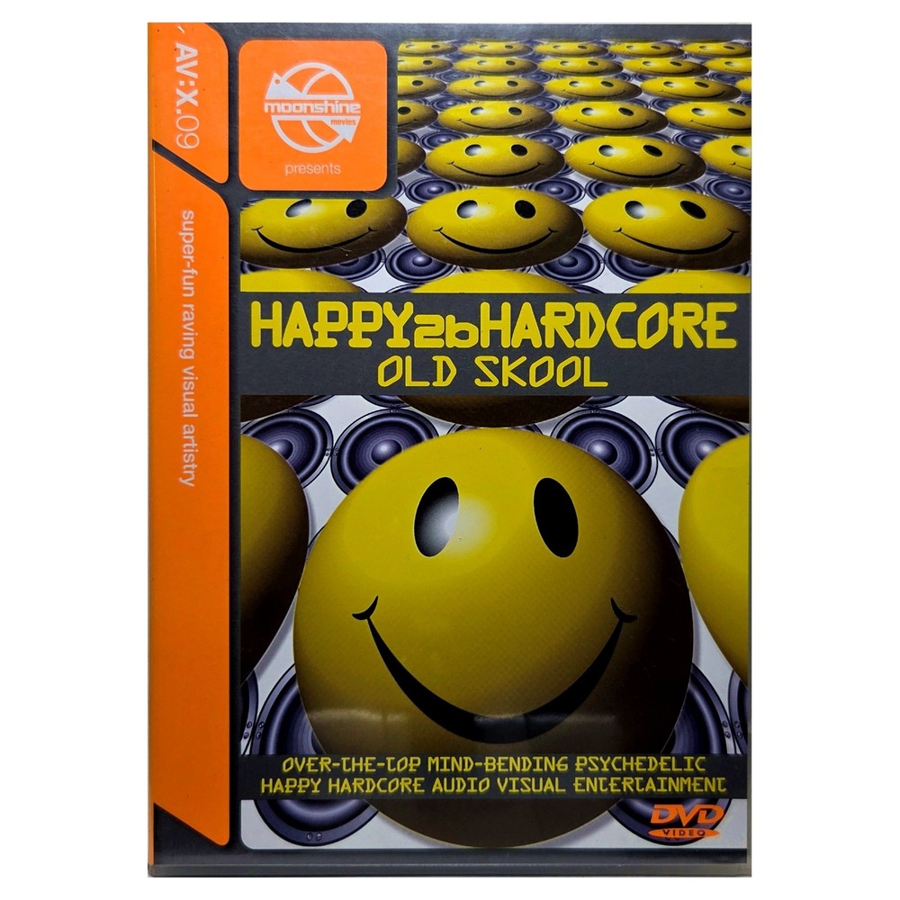 Happy2bHardcore Old Skool Moonshine Movies DVD Techno Rave Music MM 89111-9